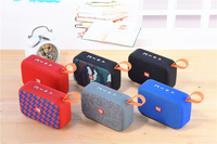 Système de haut-parleurs miniatures sans fil portables TG506, son stéréo 3D, microphone, radio FM, audio extérieur, ordinateur, AirPlay, charge sans fil