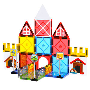 Bloc de construction magnétique Jouets magnétiques Garçons Filles Jouet de construction <span class=keywords><strong>Magnatiles</strong></span> Block Jouet pour enfants - Product Image 5