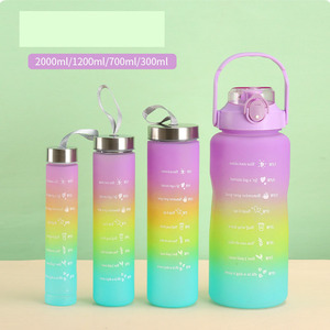 Botella <span class=keywords><strong>de</strong></span> Agua Motivacional Gc 4 en 1, Termo, Botellas <span class=keywords><strong>de</strong></span> Agua Motivacionales, Botella <span class=keywords><strong>de</strong></span> Plástico, Termo <span class=keywords><strong>Shaker</strong></span> - Product Image 2