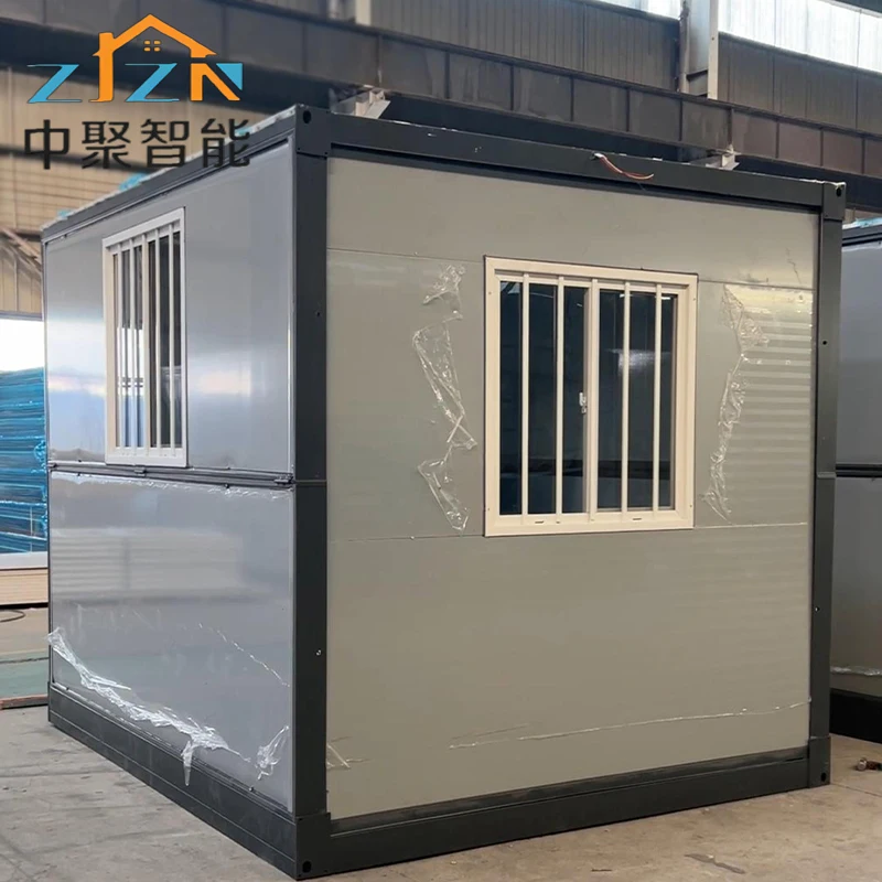 Low Price Portable 10ft Price Fold Out Prefabricated Building Cheap Shipping Folding Container Homes · image 5