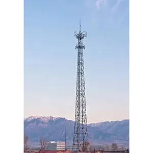 Container House Wifi Antenne Long Range 50 km 4g Uhf Vhf Radio Chinese Solar Bts telekommunikations turm