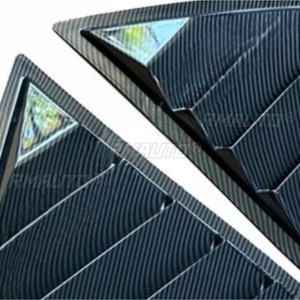 Cubierta de Persiana para Ventana Lateral Trasera de Coche, Kit de Carrocería, Accesorios para Dodge Challenger 2009-2013 - Product Image 4