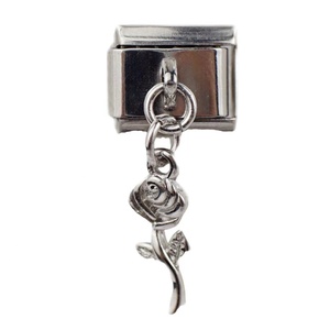 New Italian Style Modular <b>Bracelet</b> Pendant Series Personalized Assembly Chain Silver <b>Love</b> Stainless Steel Zircon/Diamond Gift - Product Image 4