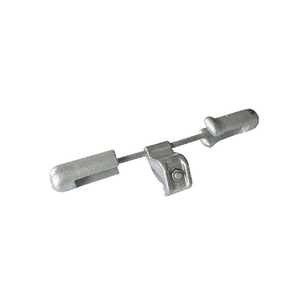 Vente chaude Zone D'alliage D'aluminium Productif Raccords Traverse En Forme Amortisseur D'espacement - Product Image 2