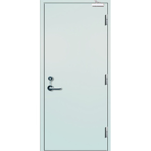 Puerta de seguridad galvanizada, puerta de acero ignífuga, puerta apta para hotel, escuela, hospital - Product Image 2