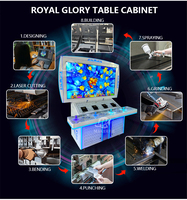 Maker Hot Sale 4 Player 65 Inch Vertical Fish Table Game Machine Amusement Equipment Ocean King Hunter Cabinets for Bar Gameroom