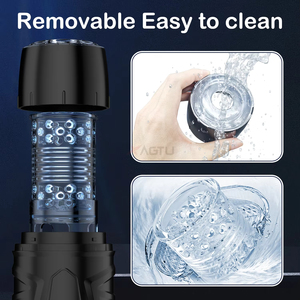 Masturbateur automatique pour homme, 7 modes de rotation télescopiques, godet masturbateur électrique, pénis artificiel, jouet sexuel pour hommes adultes - Product Image 6