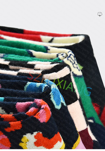 Calcetines de algodón Happy moda sueca color dibujos animados lindo gato flor <span class=keywords><strong>medias</strong></span> de media pantorrilla para Mujeres Hombres - Product Image 2