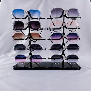 Nuovo Espositore <span class=keywords><strong>per</strong></span> Occhiali a 5 Livelli in <span class=keywords><strong>Plastica</strong></span>, Supporto a Doppia Fila <span class=keywords><strong>per</strong></span> Occhiali da Sole e da Vista, Espositore Moderno - Product Image 4