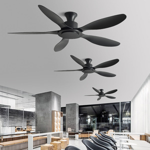 Industrial <b>Ceiling</b> <b>Fan</b> No Light High Airflow Reversible <b>Remote</b> <b>Control</b> For Living Room Commercial Use - Product Image 1