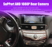 Autoradio Android compatible avec Infiniti Q70 Q70L M25 M35 M37 M56 2013-2018, navigation GPS, CarPlay sans fil, lecteur multimédia