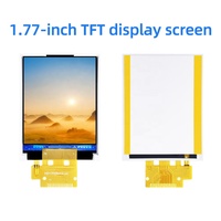 Module d'affichage industriel vertical rectangulaire LCD TFT IPS de 1,77 pouce, 128*160, interface SPI ST7735P3, écran pour montre connectée