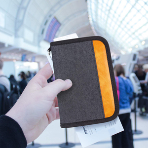 Custom Luxury Rfid <strong>Document</strong> Organizer Bag Waterproof Wallet Travel <strong>Passport</strong> <strong>Holder</strong> - Product Image 3