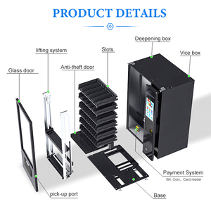ตู้จำหน่ายสินค้าอัตโนมัติอัจฉริยะ RUNYANG สำหรับอาหารและเครื่องดื่มกลางแจ้ง - Product Image 2