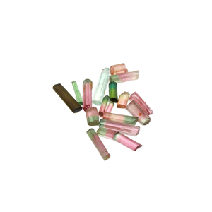 Turmalina Natural Multicolor en Bruto, Gemas Sueltas para Joyería, Gemas de Formas Mixtas, Certificadas por Terceros, Alif - Product Image 1