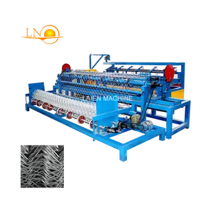 Factory Direct Supply Automatic Chain link Fence Making Machine with High Quality