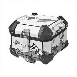 Caja de Carga Universal para Motocicleta y Vehículo Eléctrico de 18L - Aleación de Aluminio - Sellada e Impermeable - Ligera y Duradera - Product Image 5