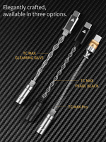 Adaptateur QKZ TC MAX+TC MAX PRO vers câble audio pour écouteurs, câble filaire Type-C vers 3,5 mm pour téléphone portable