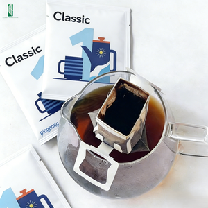 Bolsas <span class=keywords><strong>de</strong></span> Café Planas Termosellables con Impresión Personalizada, Bolsitas <span class=keywords><strong>de</strong></span> Café Desechables Resistentes a la Humedad con Muesca <span class=keywords><strong>de</strong></span> Apertura y Filtro - Product Image 4