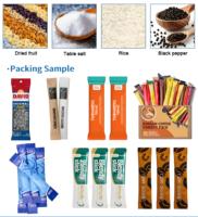 Customized 2/4/8 Lanes Vertical Sugar Granule Stick Packaging Machine for Beverage Granule Automatic Filling Sealing Machine