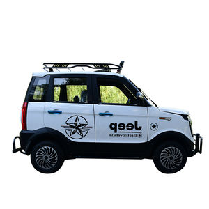 Made in China Adults Vintage Electric Pickup <b>Car</b>-Single Drive Motor Light Interior Metal <b>Roof</b> <b>Rack</b> Rear Camera Leather Seats - Product Image 2