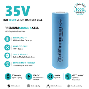 แบตเตอรี่ลิเธียมไอออนทรงกระบอก Victpower รุ่น 18650 ความจุ 3500mAh รองรับการคายประจุ 3C สำหรับอุปกรณ์อิเล็กทรอนิกส์สำหรับผู้บริโภค - Product Image 2