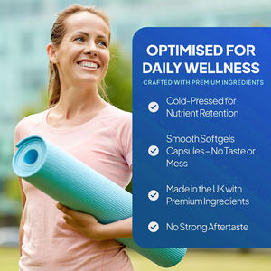 น้ำมันไฟเบอร์คุณภาพสูงชนิดแคปซูลนิ่ม ลดคอเลสเตอรอล บรรเทาอาการอักเสบ บำรุงลำไส้ ซอฟเจล - Product Image 4