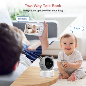 Bé Màn Hình 5 ''Video Màn Hình Bé Với Máy Ảnh Và Âm Thanh Wifi 2.4Ghz 2 Cách Nói Chuyện Tầm Nhìn Ban Đêm 360 ° Pan Nghiêng Cho Bé Người Cao Tuổi Vật Nuôi - Product Image 2