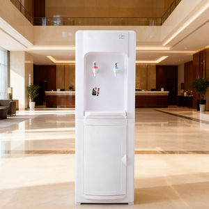 ตู้กดน้ำดื่มแบบตั้งพื้น รุ่นน้ำร้อนน้ำเย็น พร้อมปุ่มกด - Product Image 1