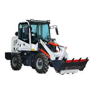 FW910A Factory direct sales 0.8 Ton Multi function telescopic boom Compact Single Bucket mini Wheel Loader with Low Noise Cab