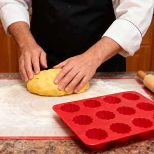 Molde de Silicona para Hornear de Grado Alimenticio, Antiadherente, Reutilizable, para Pastel <span class=keywords><strong>Savarin</strong></span>, Pan y Otros Reposteros, para Uso Comercial y Doméstico - Product Image 5
