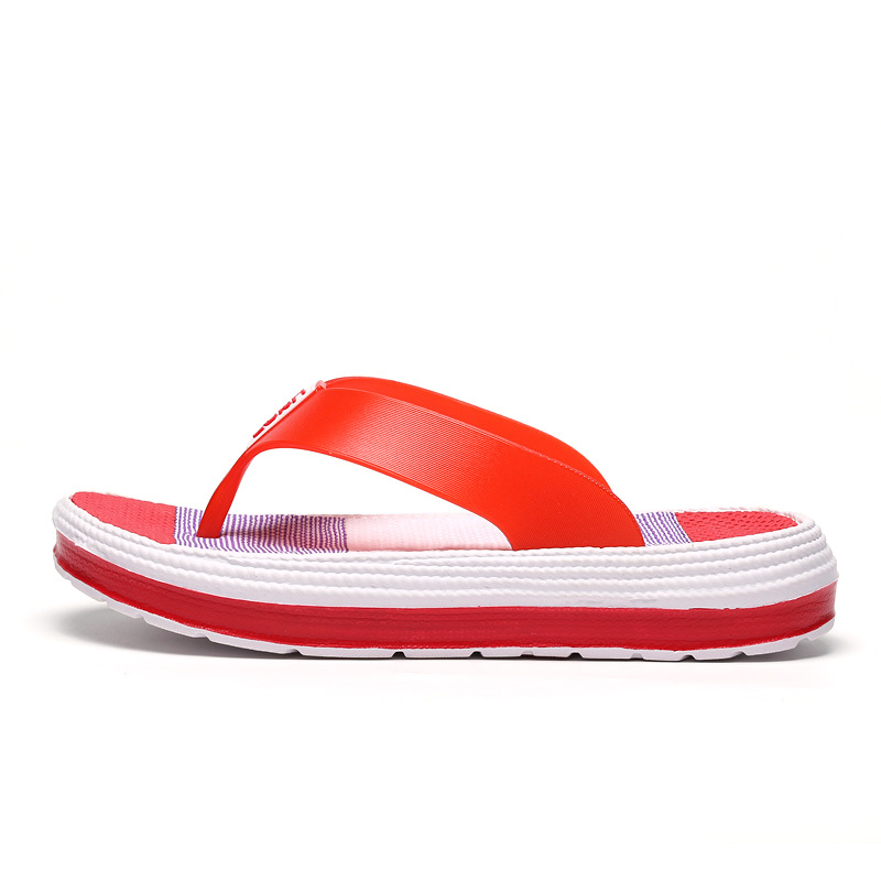 2022 Flip-flops Clip Toe Sandals Large Size Shoes Summer Beach Slippers Heels Thick Soles Filpflops