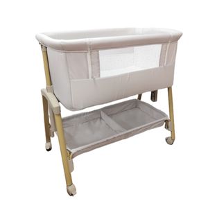 Moisés para bebé 3 en 1, cama de noche y Corralito, diseño con colchón incluido, cama de bebé de viaje plegable fácil, altura ajustable - Product Image 5