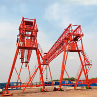 Pont roulant à double poutre de type treillis pour le levage de poutres en béton préfabriqué dans une cour de poutres préfabriquées