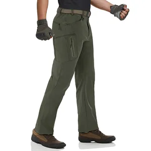 Usines de vêtements en Chine Pantalon cargo léger Pantalon de jogging de combat pour hommes, Pantalon de survêtement en nylon spandex Vêtements de sport pour hommes