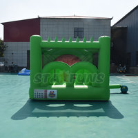 Château gonflable commercial en forme de crocodile avec toboggan, château gonflable pour enfants avec parcours d'obstacles pour location événementielle