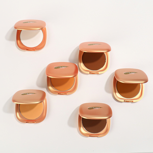 Eigenmarke Make-up 6 Farben wasserdichtes gepresstes Pulver volle Abdeckung Ölkontrolle gepresstes Pulver - Product Image 1