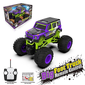 Camioneta <span class=keywords><strong>Monstruo</strong></span> RC 1:16, Auto Todoterreno 2.4G para Niños, 20 Km/h, Ruedas Grandes, Camioneta RC Todoterreno, Regalo de Navidad o Cumpleaños - Product Image 5