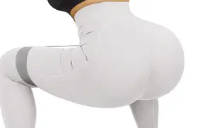 Activewear Butt Lift Elastic Tummy Control Compression Scrunch Gym Tights Fitness Yoga High Waist Gym Tights Leggings For Women