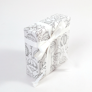 Wholesale 80g Birthday Art <b>Paper</b> 43*300cm Gift Luxury Custom Packaging <b>Wrapping</b> <b>Paper</b> Roll - Product Image 4