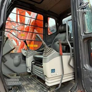 Excavatrice sur chenilles Hitachi 120 d'occasion, marque japonaise d'origine, 12 tonnes, mini-excavatrice compacte. - Product Image 4