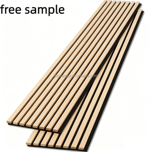 Paneles de Pared Acústicos de Madera de Roble, Diseño Moderno, Chapa de Madera, Akupanels, Insonorizantes, para Decoración de Sala de Estar, APK011 - Product Image 2