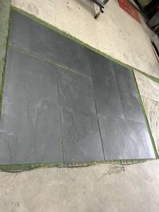 Panel de Piedra Natural Ultrafino Stonemarkt F106 para Muebles, Gabinetes, Revestimientos, Panel de Pizarra Negra para Exteriores, Cocina, Hotel - Product Image 6