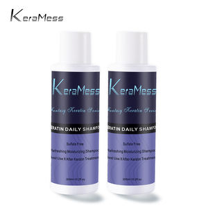 Shampooing professionnel brésilien à la kératine formule de soin de l'humidité rafraîchissante et nourrissante cible moelleuse et lisse - Product Image 1