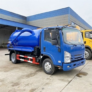 รถบรรทุกดูดสิ่งปฏิกูลคุณภาพสูง 1SUZU 4X2 ความจุ 5000 ลิตร สำหรับขนส่งตะกอนและโคลน ขาย - Product Image 4
