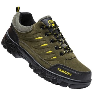 Nouvelles chaussures <span class=keywords><strong>de</strong></span> randonnée pour hommes, chaussures décontractées à bout rond et semelle plate, tendance, chaudes, confortables, résistantes au froid, avec empeigne et semelle extérieure en PU - Product Image 1