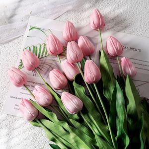 CallaFloral Tulipanes Artificiales de Alta Simulación, Rama Individual, Decoración para Bodas - Product Image 1