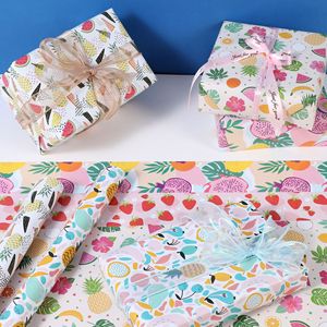 Fruit <b>Pattern</b> Gift Wrapping <b>Paper</b> PZ016 Single Side Recyclable For Valentine's Day Birthday Crafting - Product Image 2