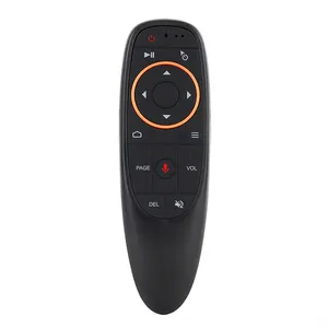 Hot Bán G10 Thoại Air Chuột Từ Xa 2.4 GHz Mini Bàn Phím Không Dây Điều Khiển TV Với IR Học Tập Microphone Cho TV hộp