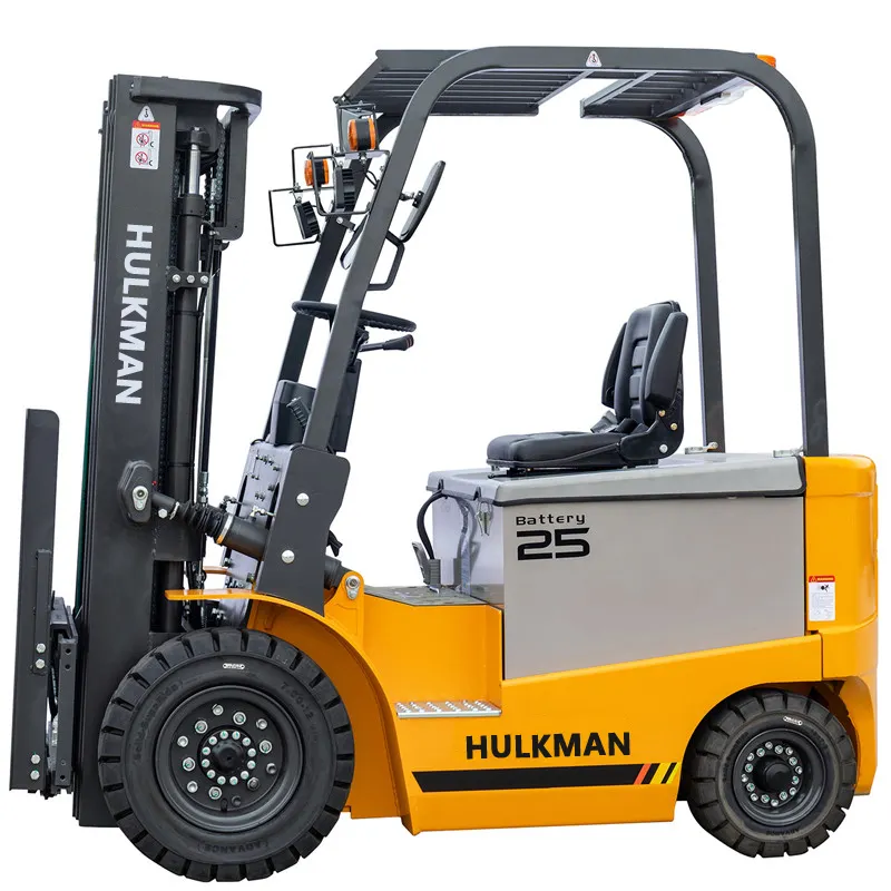 4.5m lift height 2.5 T electronic power forklift with charger